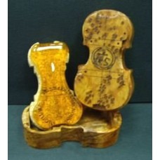 法國 進口 JADE stradivariusv-Violin Rosin 典藏版 手工製作 提琴型木盒 小提琴 松香