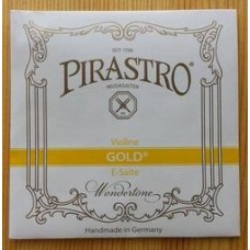 [首席提琴] 德國進口 PIRASTRO Gold 1(E) 4/4 小提琴E金弦 優惠價250元 另有套弦 