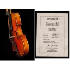 德國原裝進口 HEINRICH GILL NO-62 小提琴...附製琴師簽名保證書