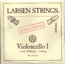 [首席提琴] 丹麥進口 LARSEN STRINGS SOLO 4/4 大提琴單弦 琴弦之冠 優惠價8500元 Cello Strings-Soloist's-Medium 大提琴弦(1,2 SOLOIST,3,4鎢絲弦) 套弦