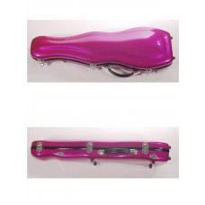 時尚造型 Mermaid 美人魚系列 Violin Case 玻璃纖維 小提琴盒 三角琴盒 4/4 葡萄紫