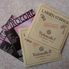 [首席提琴] 熱銷中 LARSEN SOLO(A+D弦) 搭配 SPIROCORE (G+C弦) 大提琴套弦 超完美組合 優惠價4580元 另有單弦