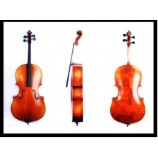 獨家 仿古 演奏級 大提琴 4/4 黑檀木弦鈕 手工琴 琴身美觀 琴聲悅耳