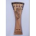 印度進口 蝴蝶花弦栓設計 實木 雕花 手工 小提琴配件組 弦栓 腮托 配件 (可代為更換 ) 