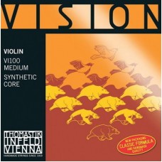 [首席提琴] 奧地利進口 THOMASTIK VISION VI100 4/4 小提琴套弦 優惠價1280元 